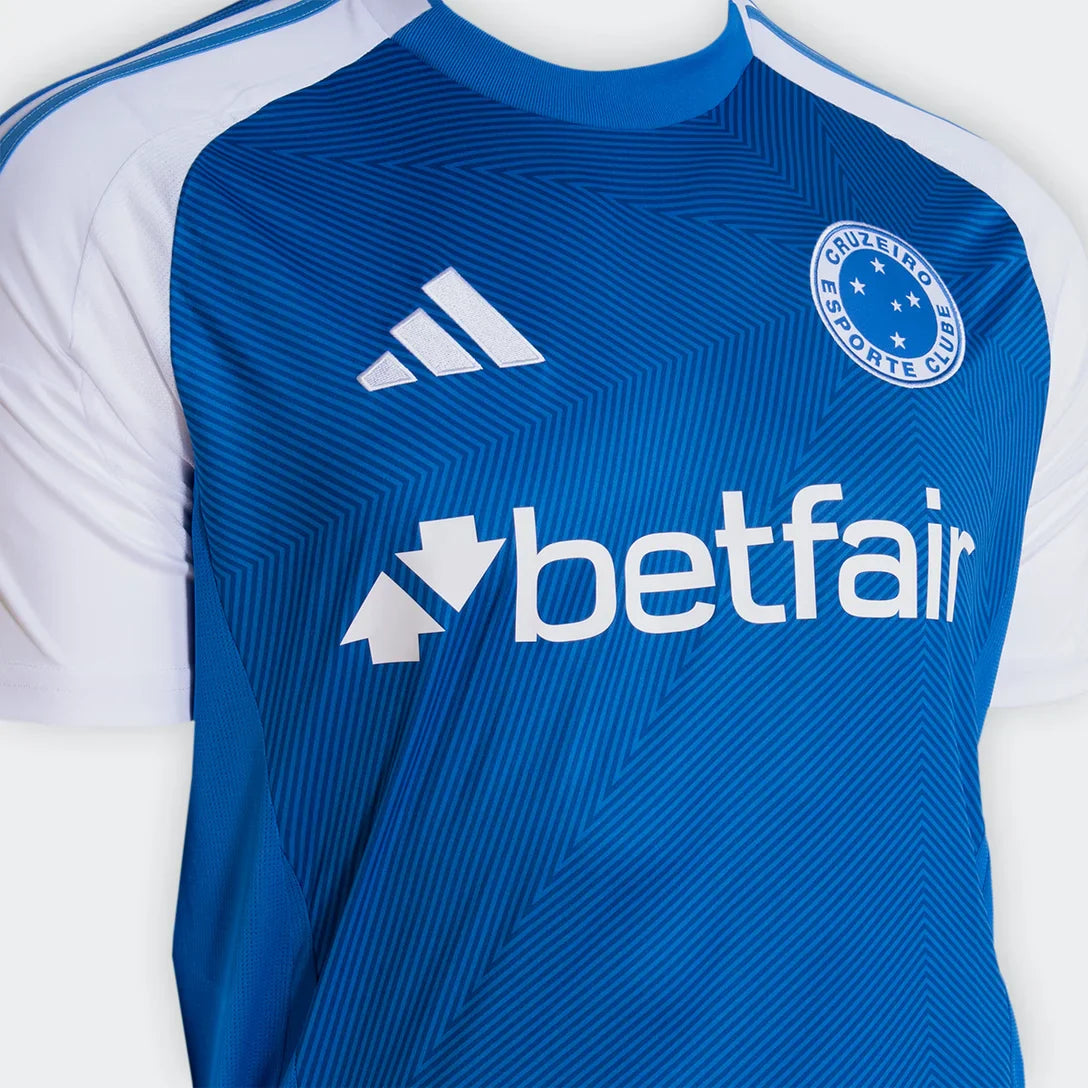 Camisa adidas Cruzeiro 2025/26 I - Kaio Jorge N°19